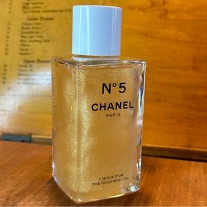 Chanel No. 5 Limited Edition Gold Body Oil